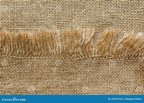 High Detailed Texture of a Burlap Material Stock Photo - Image of grunge, fabric: 132135132