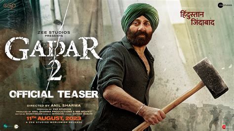 Gadar 2 Teaser | In Cinemas 11th August | Sunny Deol | Ameesha Patel | Anil Sharma - YouTube