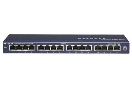 Gigabit Unmanaged Switch Series - GS116 | Unmanaged Switches | Switches ...