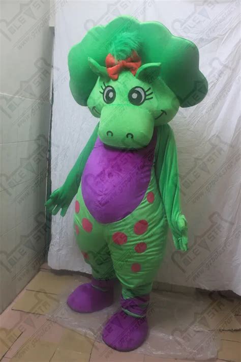 character baby bop costumes barney mascot costume BJ barney costumes-in Mascot from Novelty ...