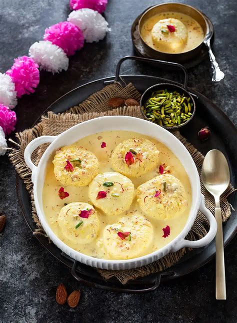 Rasmalai Recipe ( Step-by- step Rasmalai) - Ruchiskitchen