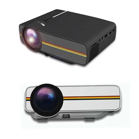 Portable Digital HDMI Projectors USB AV SD mini LED Projector Wired Sync Display Home Theater ...