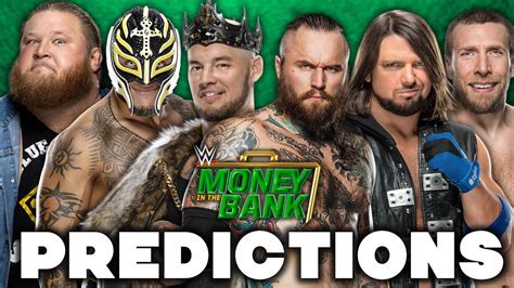 WWE Money In The Bank 2020 Predictions - YouTube