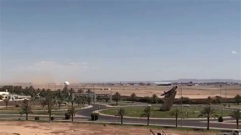 Saudi Airline 747 Taking Off from Tabuk Airport - YouTube