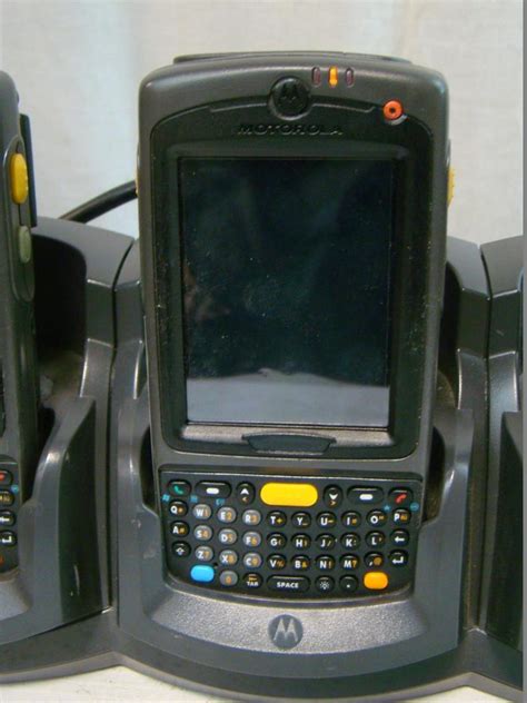 (4) Motorola Wireless Handheld Computer Barcode Scanner MC75A-32 N410