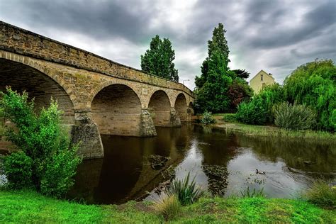 Old Richmond Bridge Tasmania Australia Photograph by Mike Andrew - Fine ...