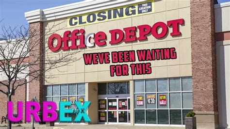 OFFICE DEPOT CLOSING- MILFORD OHIO - YouTube