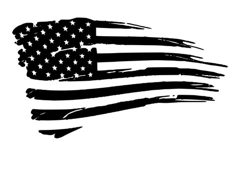 162+ Tattered American Flag Svg Free
