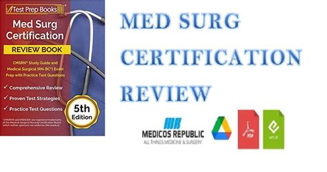 Med Surg Certification Review 5th Edition PDF Free Download