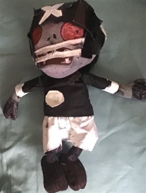 I made this custom giga football zombie plush on my own with only ...