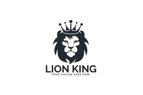 Lion King Logo Design. (245501) | Logos | Design Bundles