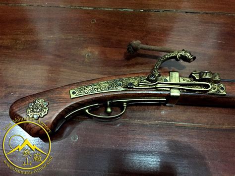 Tanegashima Teppo (rifle): Samurai Matchlock Replica Rifle