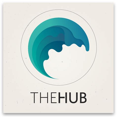 The Hub by Christopher Stauffer, via Behance | Circular logo design, Logo inspiration branding ...