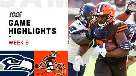 Seahawks vs. Browns Week 6 Highlights | NFL 2019 - YouTube