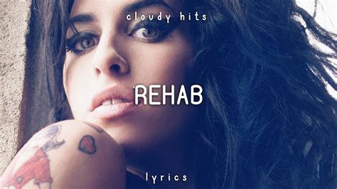 Amy Winehouse - Rehab (Lyrics) - YouTube