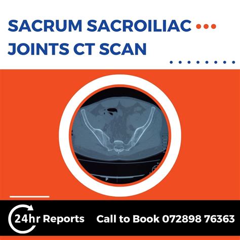 Sacrum Sacroiliac Joints CT Scan @ Rs 1600 | 7289876363
