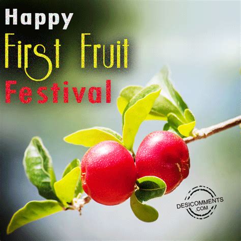 Happy First Fruit Festival - DesiComments.com