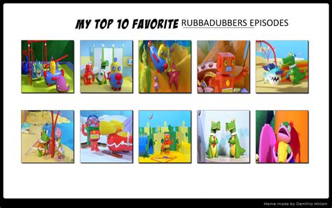 My Top 10 Favourite Rubbadubbers Episodes by TheTrainMrMenPonyFan on DeviantArt