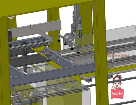 3D file industrial 3D model Large packing machine・3D printing template ...