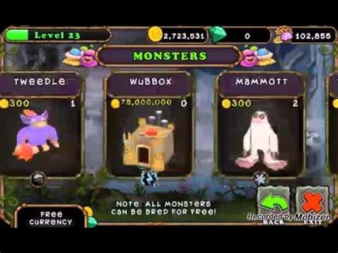 How to Breed Rare Mammot (Air Island) - YouTube