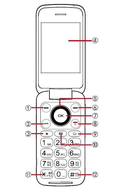 TCL-4056L FLIP Phone User Guide