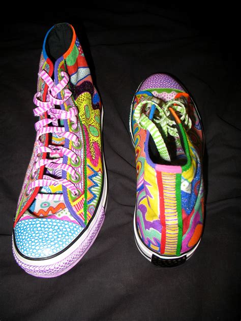 KringWEAR hightops05 | hand painted shoes i make and sell ww… | Flickr