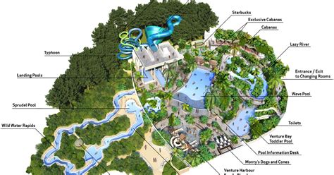 Longleat Centre Parcs Site Map