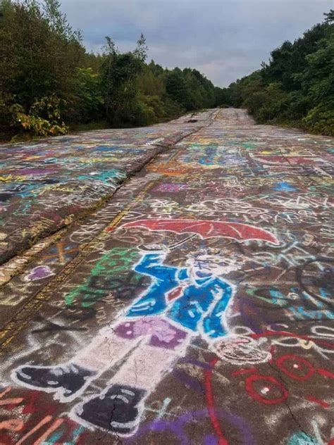 Visiting Centralia, PA & the Abandoned Graffiti Highway | Road trip fun ...