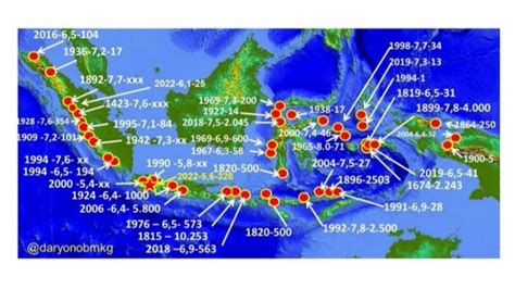 Kepala Pusat Gempa Bumi dan Tsunami BMKG Daryono Sebut Telah Terjadi 45 Kali Gempa Bumi ...