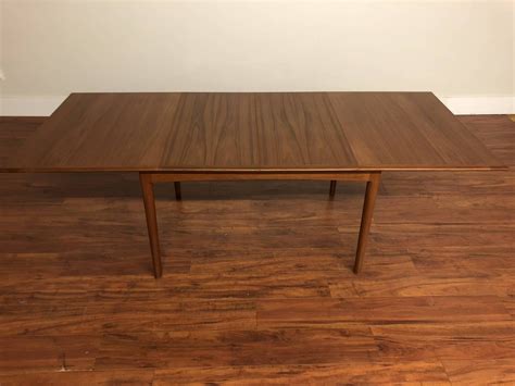 SOLD - High-Quality Vintage Teak Dining Table 2 Leaves - Modern to Vintage