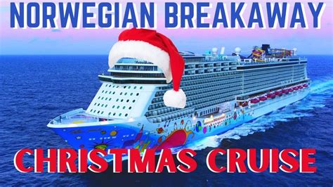 Norwegian Breakaway Christmas Cruise Fun - YouTube