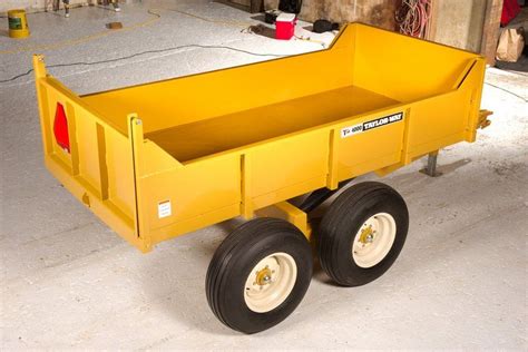 2.5-Ton Dump Trailer - King Kutter | Dump trailers, Homemade trailer, Trailer king