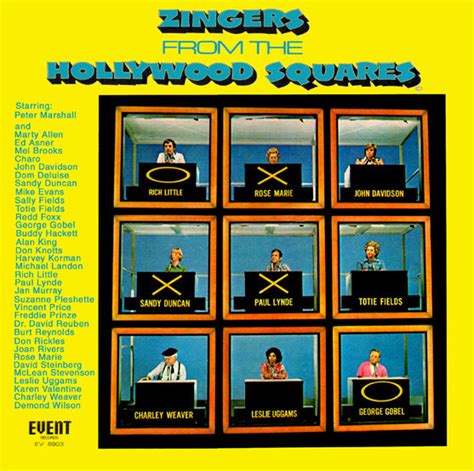 Peter Marshall – Zingers From The Hollywood Squares (1974, Vinyl) - Discogs