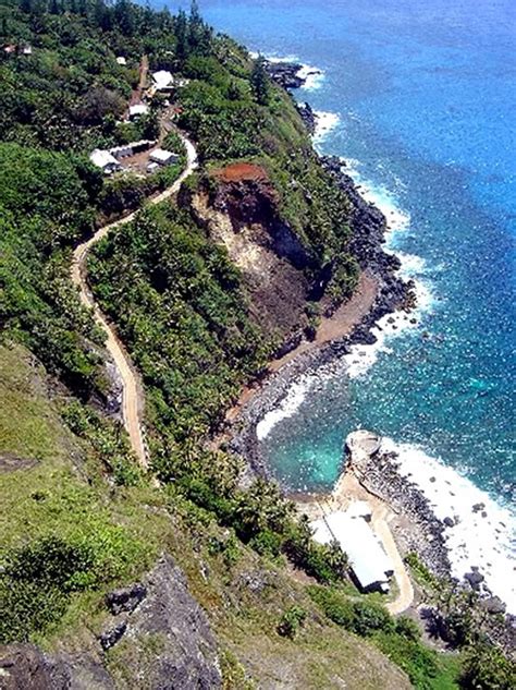 Picture Information: Bounty Bay in Pitcairn Islands