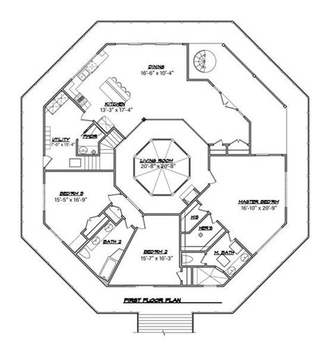 Octagon House Floor Plans | Floor Roma