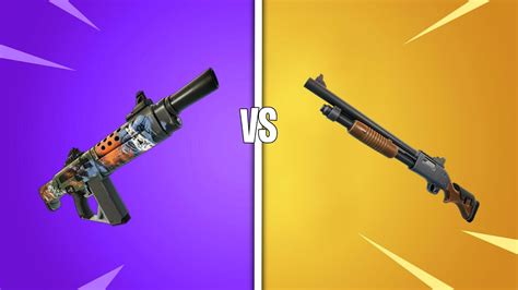 Purple Frenzy Auto Shotgun VS Mythic Pump Shotgun - YouTube