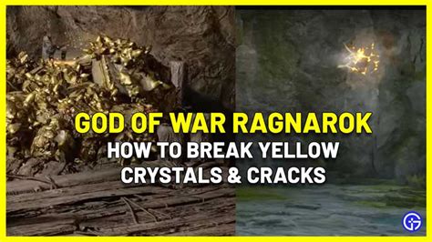 How To Destroy Yellow Crystals & Break Cracks In GOW Ragnarok