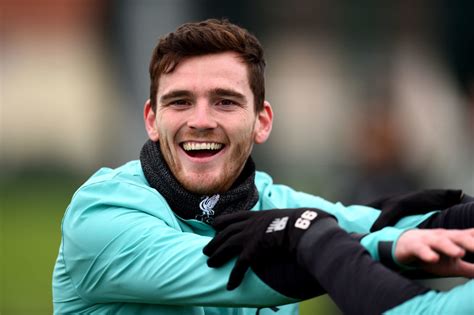 Andy Robertson nearing '100 percent' after Liverpool break - Not The ...