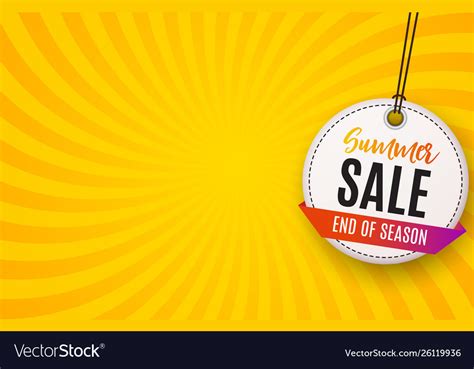 Abstract summer sale background Royalty Free Vector Image