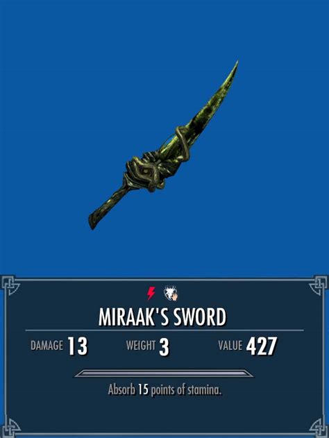 Miraak's Sword | Legacy of the Dragonborn | Fandom