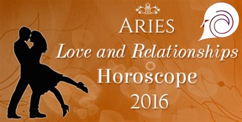 Aries Love and Relationships Horoscope 2016 - Ask My Oracle