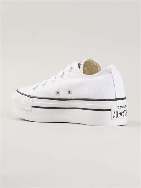 Converse Chuck Taylor All Star Platform Sneakers in White | Lyst