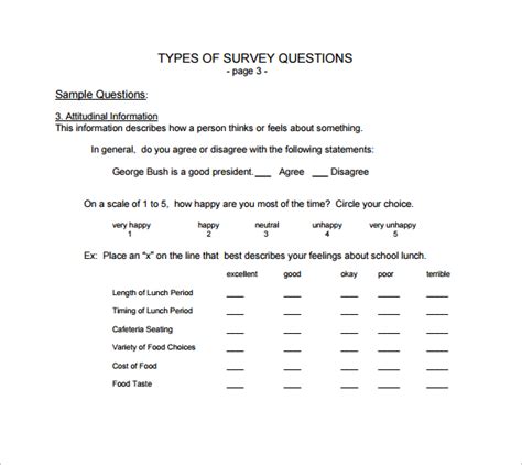 Types Of Questions