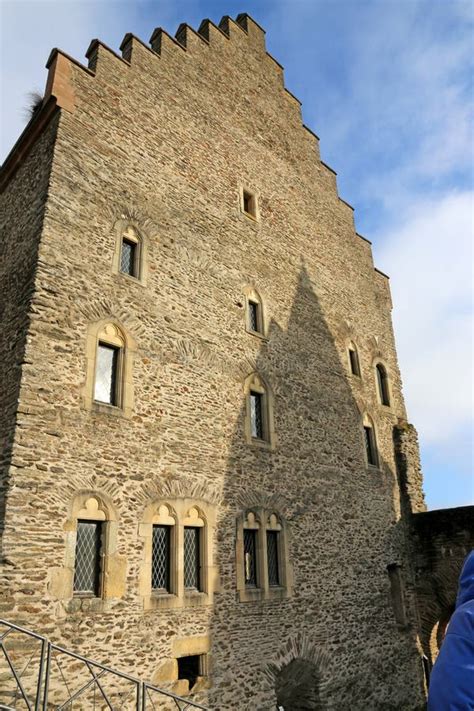 Bourscheid Castle, Luxembourg Stock Photo - Image of inside, building: 160227136