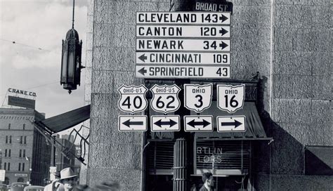 Ohio - U.S. Highway 23, U.S. Highway 40, U.S. Highway 62, State Highway 3, and State Highway 16 ...