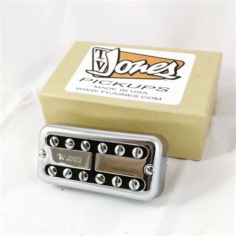 TV Jones Classic™ Plus Universal Mount™ Bridge Pickup in Chrome - Love It or Return It on New ...