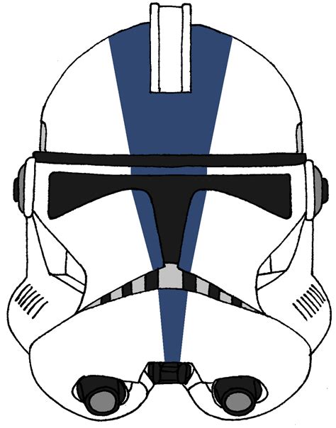 Clone Trooper Helmet 501st Legion 3 by historymaker1986 on DeviantArt