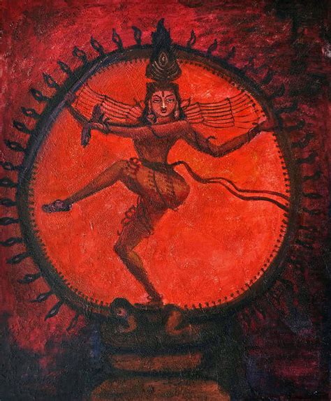 Cosmic Dance of Shiva Painting by Uma Bardhan | Pixels