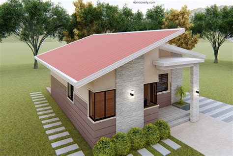 Small House 8 x 9 M with 3 BEDROOMS ~ Homlovely.com