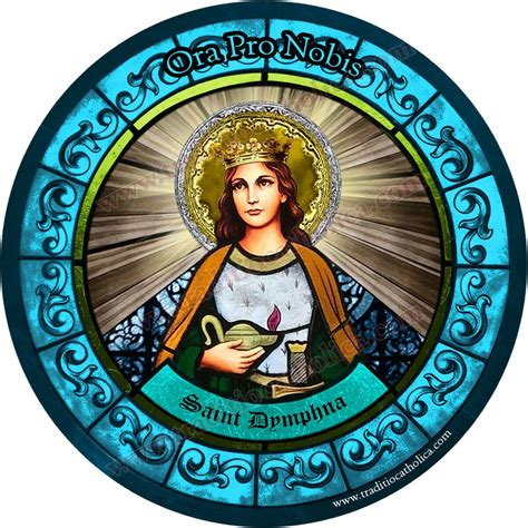 St Bridget Of Sweden, St Dymphna, Images Of Mary, Glass Magnets, Prayer ...